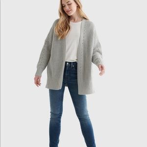 NWT Lucky Brand Open- Front Cardigan